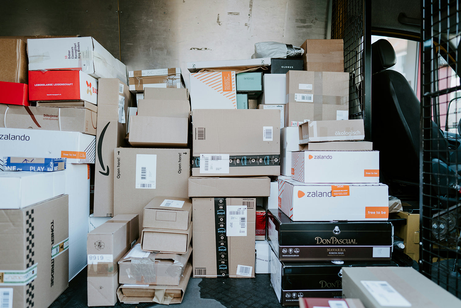 Receiving and sending packages
