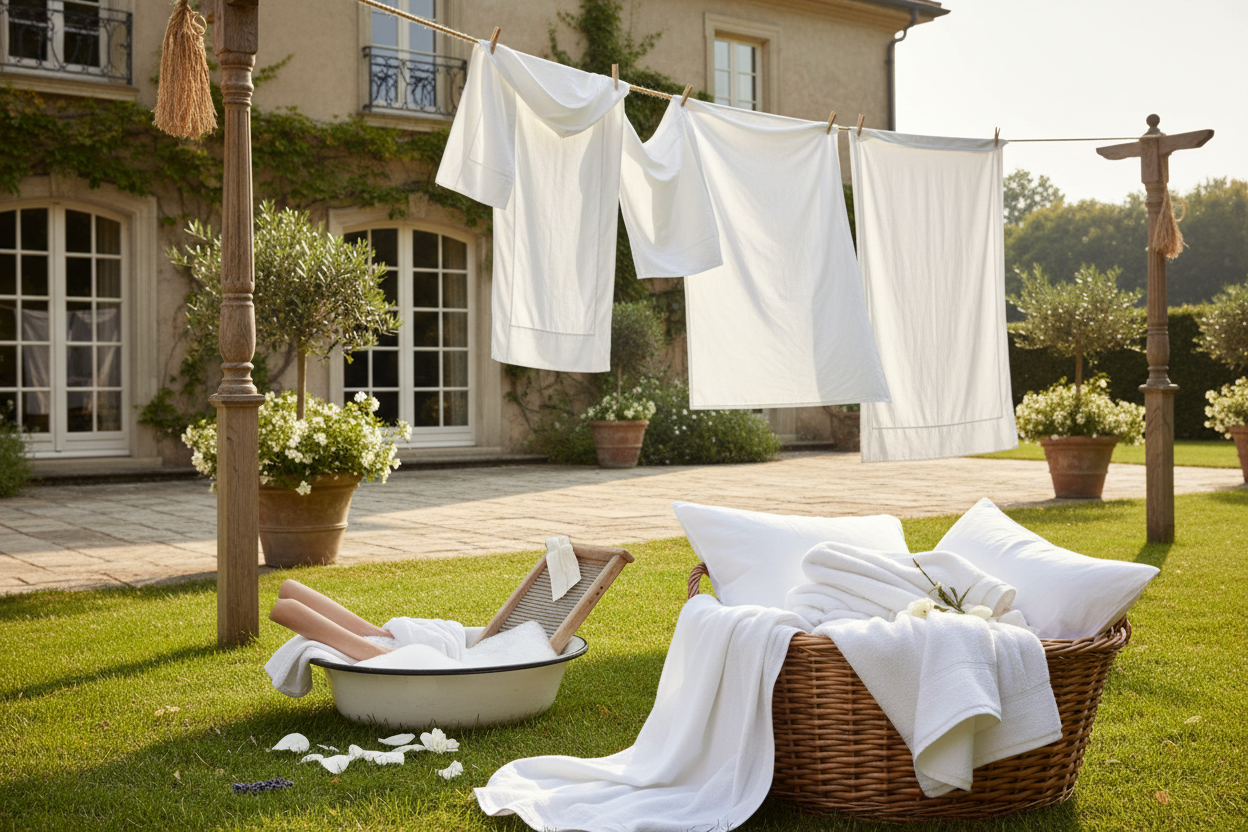 Pressing textiles de maison